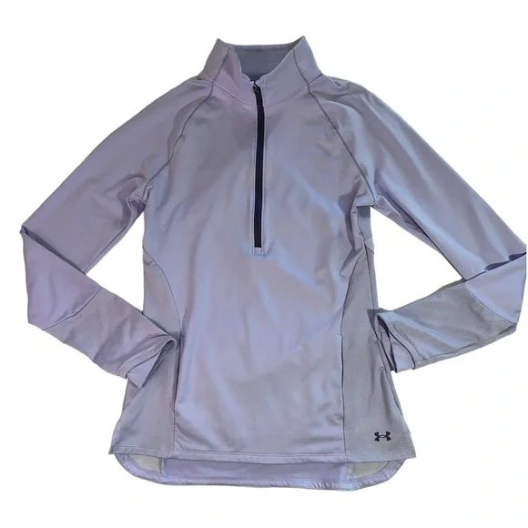 Under Armour Fitted/Coule Adjustee Lavender Running Workout Jacket Size Small - Picture 1 of 8
